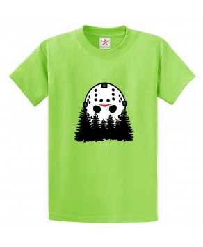 Jason Voorhees Classic Unisex Kids and Adults T-Shirt For Movie Fans